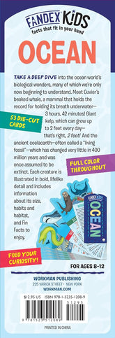 Fandex Kids: Ocean: Facts That Fit in Your Hand: 49 Sea Creatures Inside!